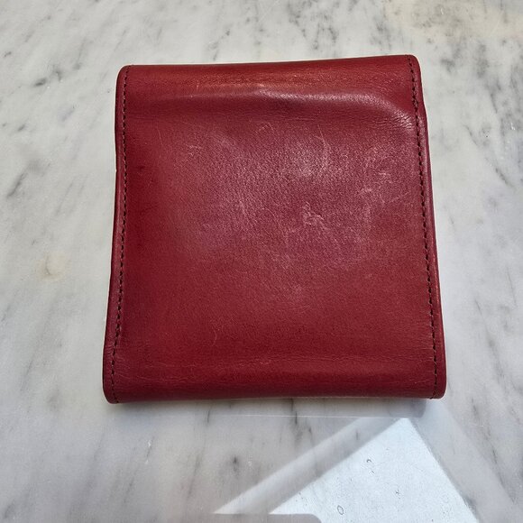 Vintage Coach Leather Compact NWT wallet with Kiss Lock Coin - Picture 6 of 9